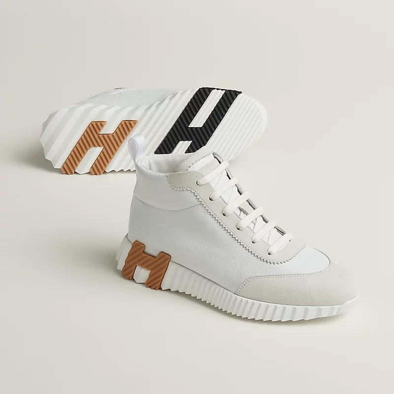 Giày Hermes Hip-Hop Sneaker Nữ Trắng